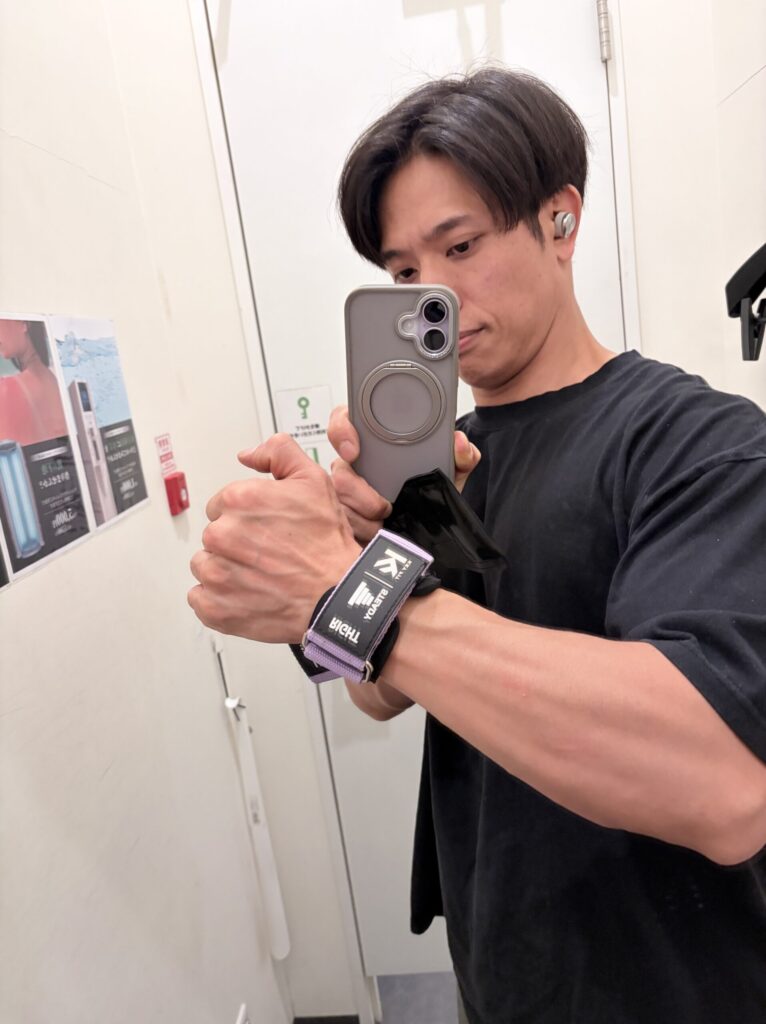 パワーグリップを装着した私